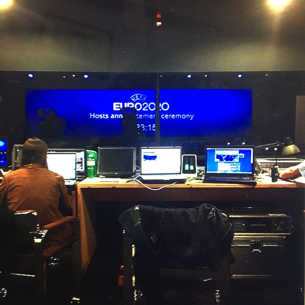 UEFA EURO 2020 broadcast setup